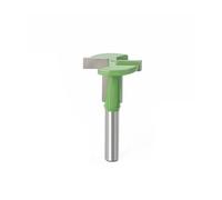 ainih 1-4 pezzi Set di frese for scanalature a T con gambo da 8 mm, fresa for scanalatura a bordo dritto, taglio for legno, maniglia for lavorazione del legno
