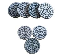 ainih 1/7 pezzi 2 pollici tampone abrasivo diamantato for lucidatura a umido for levigatura e pulizia di granito, pietra, cemento, marmo, piastrelle di ceramica
