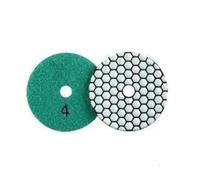 ainih 1/7 pezzi 3"/4" Tampone lucidante a secco diamantato Granito Marmo for levigatura Disco abrasivo in resina flessibile Pietra for cemento
