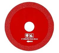 ainih 1 pcs 100/110mm Lama for sega diamantata for marmo for ultra sottile for piastrelle in ceramica Disco for taglio vetro Taglio Rettifica Utensile elettrico h.z