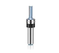 ainih 1 pcs 12/12,7 mm gambo fresa rifinitura for lavorazione del legno doppie lame
