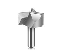 ainih 1 pcs 12 mm,7 gambo tre lame pulizia fondo incisione punta in metallo duro fresa utensili for lavorazione del legno CNC