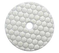 ainih 1 pcs 3 pollici Tampone lucidante diamantato Uso a secco Tipi Dischi abrasivi in resina flessibile for marmo Granito Quarzite Vetro Pietra Lucidatura