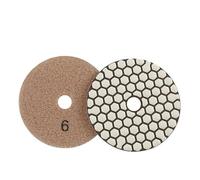 ainih 1 pcs 4 pollici tampone di lucidatura diamantato uso a secco disco abrasivo flessibile legante in resina for granito marmo pietra rettifica strumento
