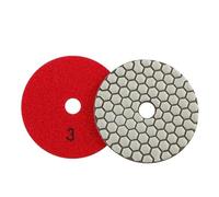 ainih 1 pcs 4 pollici tampone di lucidatura diamantato uso a secco disco abrasivo flessibile legante in resina for granito marmo pietra rettifica strumento