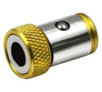 ainih 1 pcs Anello magnetico in lega Punte for cacciavite ad anello Anti-corrosione Punta for trapano con magnetizzatore forte