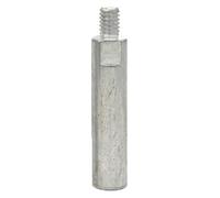 ainih 1 pcs M10/M14/5/8-11 M14 Converti in M10 Connessione Asta estesa Adattatore filettato Barra di estensione for lucidatrice for auto Smerigliatrice angolare