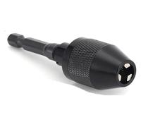 ainih 1 pcs. Mandrino autoserrante multiuso 0,3-3,6 mm Strumento di conversione Adattatore for mandrino esagonale da 1/4" a sostituzione rapida for trapano elettrico