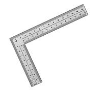 ainih 1 pcs Mini righello a forma di L Strumento misurazione del layout Righello quadrato ad angolo retto in acciaio inossidabile Precisione for calibri intelaiatura edifici