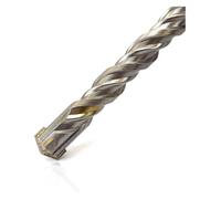 ainih 1 pcs Punta for calcestruzzo SDS Plus Testa di taglio trasversale Doppia coclea Martello 110mm 160mm 200mm Muro Mattoni Blocco elettrico for muratura