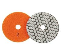 ainih 1 pz 4 pollici diamante tampone lucidatura a secco 50-3000 grana disco abrasivo for lucidatura marmo granito vetro rettifica flessibile strumento abrasivo
