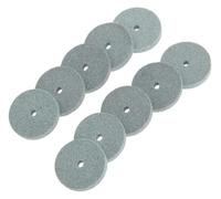 ainih 10 pezzi 20 mm diamante mini trapano rettifica lucidatura ruota lucidatura pad disco abrasivo for accessori utensile rotante verde