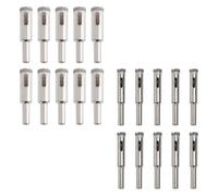 ainih 10 pezzi punte for trapano con rivestimento diamantato 5 mm 6 8 12 sega a tazza for piastrelle di vetro ceramica marmo accessori for la lavorazione