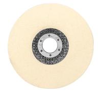 ainih 100/115/125mm Disco di lucidatura in lana Disco di lucidatura in feltro for smerigliatrice angolare for metallo Marmo Vetro Ceramica