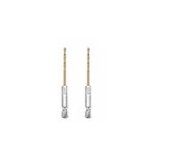 ainih 13 pezzi 1,5 mm-6, mm set di punte da trapano in acciaio rapido rivestito con gambo esagonale for aprire i fori for legno, plastica, alluminio