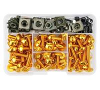ainih 177pcs M5 M6 Screws Motorcycle Bolts Screws Fair Bolt Compatible with Y&AMAHA YZF R1 R15 R25 R3 R6 R125 R15 R25 MT03 MT07 MT10