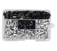 ainih 193pcs Motorcycle Accessories Aluminum Fairing Bolt Screws Kit Nut Clips Compatible with Y&AMAHA YZFR1 YZFR3 YZFR6 YZFR125 YZF R1 R3 R6 R125