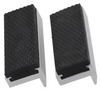 ainih 2 pezzi cuscinetti magnetici morbidi for ganasce da 3 a 8 pollici for utensili da banco for morse in metallo, morse morbide, parti di protezione for fissaggio in legno e metallo