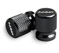ainih 2pcs Motorcycle Accessories Metal Tire Valve Air Port Stem Cover Caps Compatible with Nmax N-max 125 155 2017 2018 2019 2020-2023