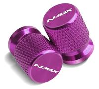 ainih 2pcs Motorcycle Accessories Metal Tire Valve Air Port Stem Cover Caps Compatible with Nmax N-max 125 155 2017 2018 2019 2020-2023