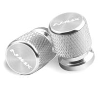 ainih 2pcs Motorcycle Accessories Metal Tire Valve Air Port Stem Cover Caps Compatible with Nmax N-max 125 155 2017 2018 2019 2020-2023