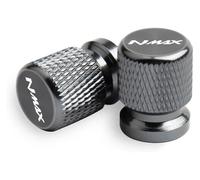 ainih 2pcs Motorcycle Accessories Metal Tire Valve Air Port Stem Cover Caps Compatible with Nmax N-max 125 155 2017 2018 2019 2020-2023