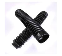 ainih 2pcs Universal Motorcycle Rubber Protector Front Fork Gaiters Powder Cover Gators Boots Motorbike Shock Absorber Gaiter Covers