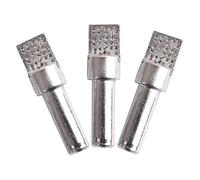 ainih 3 pezzi di penna diamantata for ravvivatura a testa quadrata for mola a disco for lavorazione del legno, utensili for smerigliatrice da banco