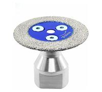 ainih 3 pezzi diamantati brasati sotto vuoto sega for incisione lama for speleologia flangia rimovibile M14 58 mini disco abrasivo cemento piastrelle di ceramica