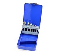 ainih 6 pezzi 3 scanalature 90 gradi alta velocità smussatura fresa for lavorazione del legno svasatore trapano punta foro apri set,3-20,5 mm