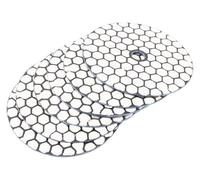 ainih 6 pezzi 4 pollici/100 mm grana 50 diamante tampone lucidatura a secco granito marmo flessibile resina disco abrasivo disco lucidante pietra ceramica