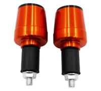 ainih 7/8inch 22mm Motorcycle Handlebar End Aluminum Handle Bar Grips Cap Gear Balanced Plug Compatible with Motorbike Motocross H9EE