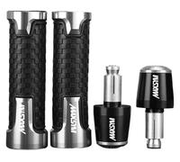 ainih 7/8inch 22mm Motorcycle Handlebar Grips Ends Handle Bar Cap Grip End Plugs Compatible with SYM Maxsym 400 400i 600 600i MAX 2023