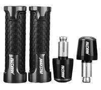 ainih 7/8inch 22mm Motorcycle Handlebar Grips Ends Handle Bar Cap Grip End Plugs Compatible with SYM Maxsym 400 400i 600 600i MAX 2023