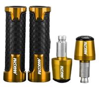 ainih 7/8inch 22mm Motorcycle Handlebar Grips Ends Handle Bar Cap Grip End Plugs Compatible with SYM Maxsym 400 400i 600 600i MAX 2023