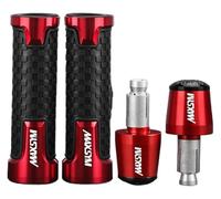 ainih 7/8inch 22mm Motorcycle Handlebar Grips Ends Handle Bar Cap Grip End Plugs Compatible with SYM Maxsym 400 400i 600 600i MAX 2023