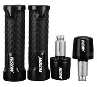 ainih 7/8inch 22mm Motorcycle Handlebar Grips Ends Handle Bar Cap Grip End Plugs Compatible with SYM Maxsym 400 400i 600 600i MAX 2023