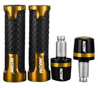 ainih 7/8inch 22mm Motorcycle Handlebar Grips Ends Handle Bar Cap Grip End Plugs Compatible with SYM Maxsym 400 400i 600 600i MAX 2023