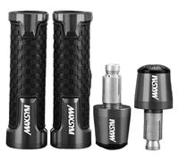 ainih 7/8inch 22mm Motorcycle Handlebar Grips Ends Handle Bar Cap Grip End Plugs Compatible with SYM Maxsym 400 400i 600 600i MAX 2023