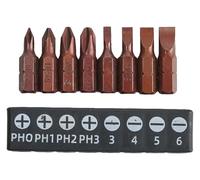 ainih 8 pezzi punte for cacciavite PH 25 mm gambo esagonale supporto di sicurezza magnetico for punte for cacciavite elettrico accessori