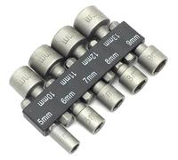 ainih 9/14PCS 5mm-13mm Bussole esagonali Ugelli a manicotto Set di cacciaviti chiavi a bussola punte Attrezzi Chiavi a