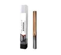 ainih Alesatore for macchina in metallo duro con scanalatura dritta rivestita H7 tolleranza mandrino fresa for metallo in acciaio temprato 6 scanalature CNC 6~20mm