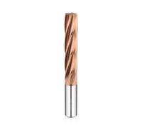 ainih Alesatore in metallo duro 1-20mm Spirale Flauto dritto H7 Mandrino Fresa in temprato 4 6 Flauti Utensile CNC for macchina in
