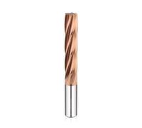 ainih Alesatore in metallo duro 1-20mm Spirale Flauto dritto H7 Mandrino Fresa in temprato 4 6 Flauti Utensile CNC for macchina in