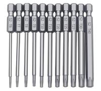 ainih Cacciavite a testa piatta antimanomissione set di punte for trapano elettrico adattatore di estensione magnetico punta esagonale scanalata