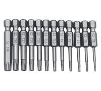 ainih Cacciavite a testa piatta antimanomissione set di punte for trapano elettrico adattatore di estensione magnetico punta esagonale scanalata
