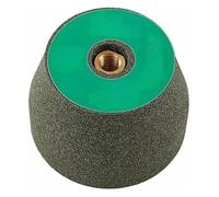 ainih Disco di lucidatura diamantato da 100 grane, tipo a tazza, testa di levigatura in pietra, disco abrasivo smerigliatrice angolare, granito, marmo, piastrelle, utensili rotanti