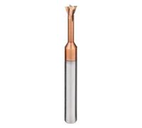 ainih Fresa a coda di rondine in metallo duro 30 45 60 75 gradi 4 mm 6 8 10 12 14 Utensile for lavorazione al tungsteno for acciaio for alluminio