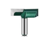 ainih Fresa for la pulizia del fondo con gambo da 12/12,7 mm (fresa for mortasatura, superficie di pannelli rivestimento, spianatura lastre for lavorazione legno)