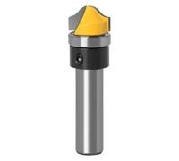 ainih Fresa for scanalature finte for pannelli da 3/4 di pollice - for lavorazione del legno con gambo 6/6,35/8/12/12,7 mm for utensili for